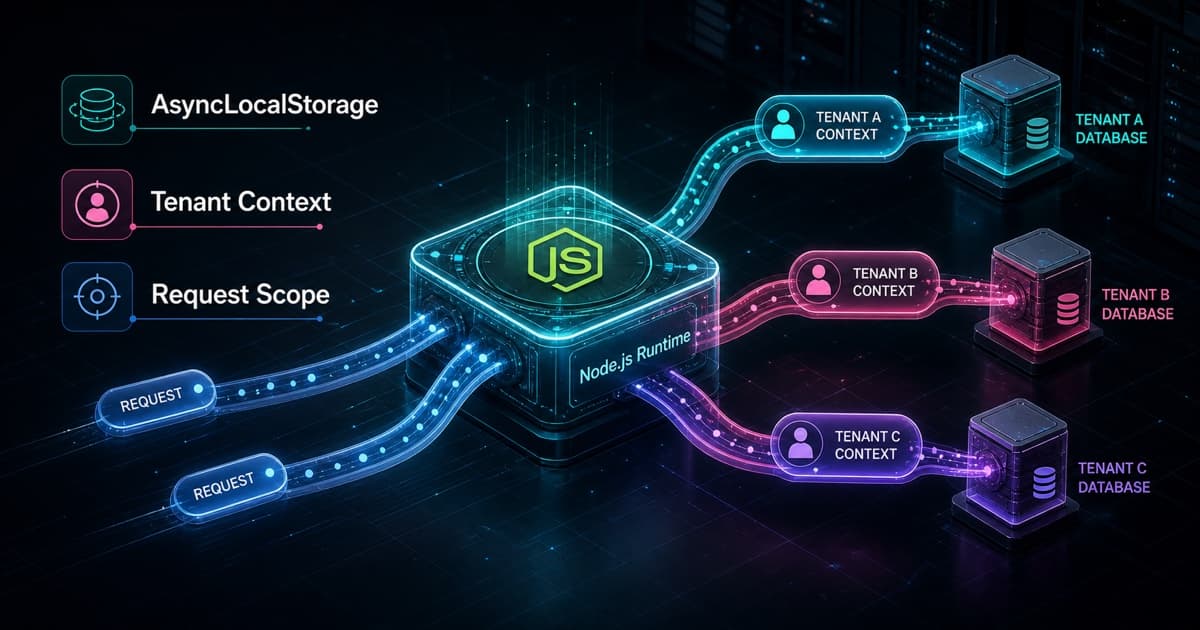 Node.js AsyncLocalStorage: contexto assíncrono sem prop drilling