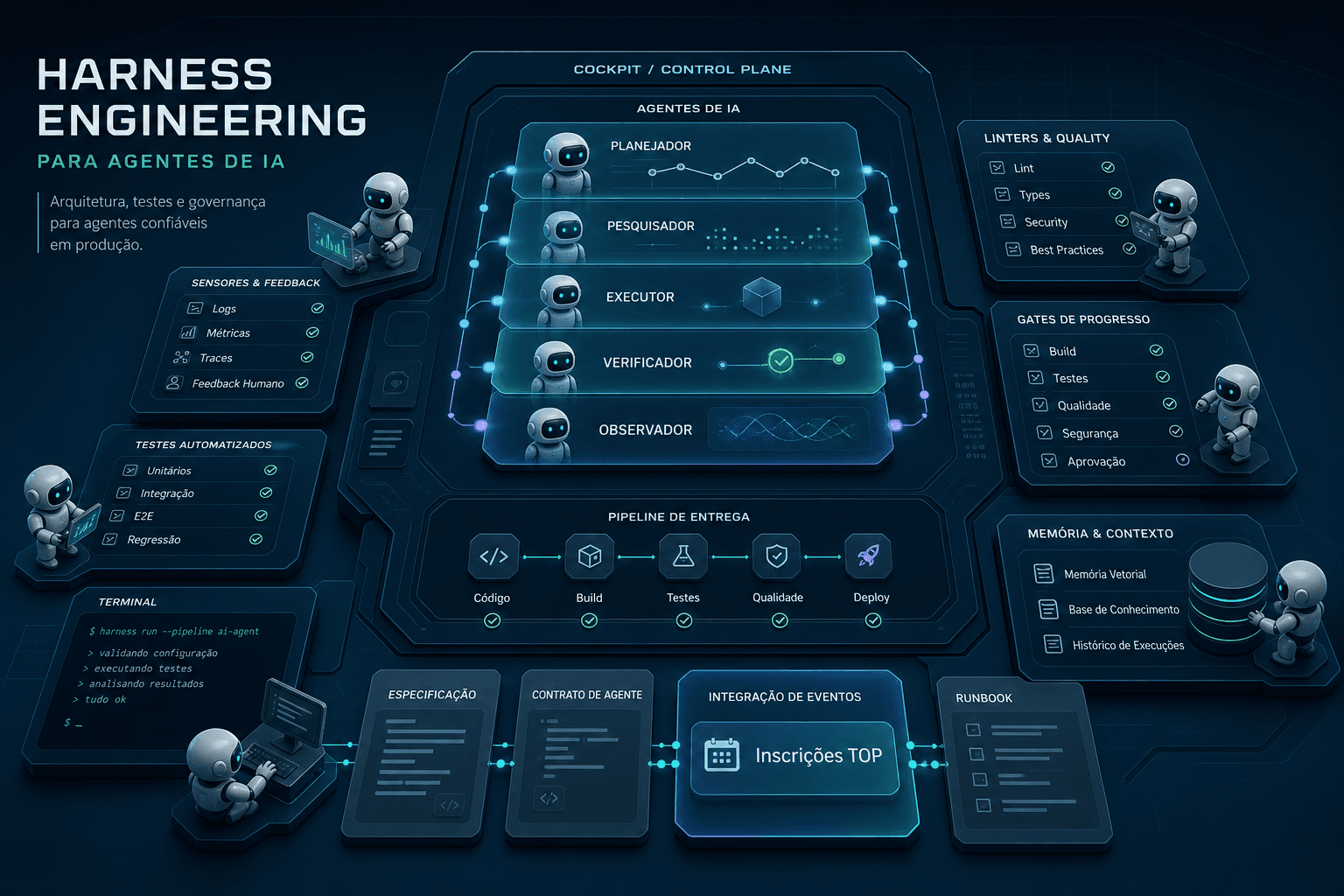 Harness Engineering: what makes AI agents ship real software