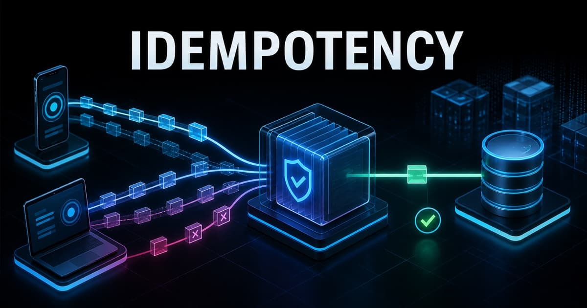Idempotência: como evitar operações duplicadas em APIs e sistemas distribuídos